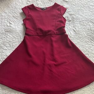 Nordstrom Burgundy Formal Kids Dress